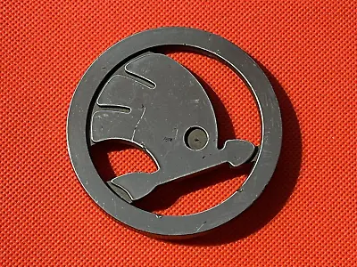 Skoda - Car Badge / Emblem - 78mm Dia - Vgc • $11.35