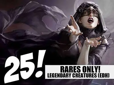 Legend Lot - 25 Random RARE Legendary EDH Commander Generals! MTG Magic! • $8.98
