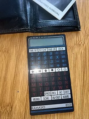 Ramasio 8001  Calculator Very Rare • £35