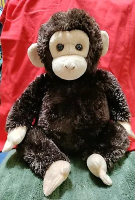 Destination Nation Brown Monkey Plush Stuffed Animal Toy Super Soft 2/2017 Nice! • $9.99