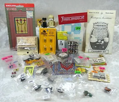 More Assorted NOS Dollhouse/miniature Decor & Accessories • $2.45