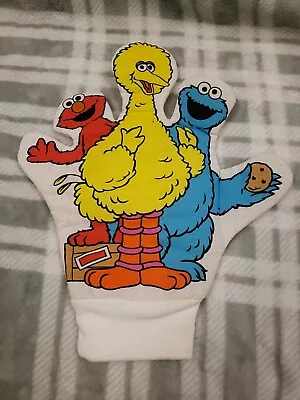 Vintage Sesame Street Glove Hand Puppet Elmo Cookie Monster 1993 Applause  • $9.95
