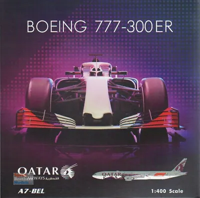 PHX04560 1:400 Phoenix Model Qatar Airways Boeing 777-300ER Reg #A7-BEL • $70.49