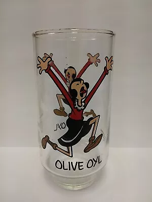 Vintage Olive Oyl 1975 Coca Cola Kollect-A-Set Series Drinking Glass Popeye 6  • $13.99
