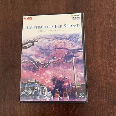 5 Centimeters Per Second Japanese Anime DVD K5 • $9.95