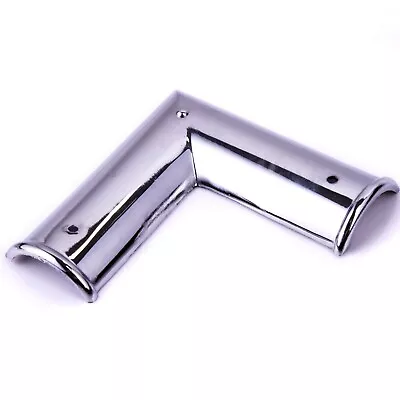 CHROME CORNER PROTECTOR Right Angle Polished Furniture Mirror Box Spare Guard UK • £5.99