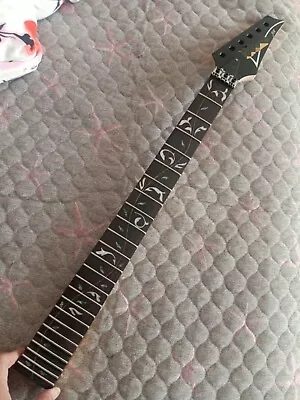 Electric Guitar Neck 24 FRET Rosewood Vine Fingerboard Ibanez Style. • $68.99