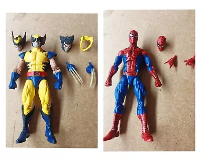 Marvel Legends Wolverine From Love Triangle 3 Pack & Retro Spider-man • £40