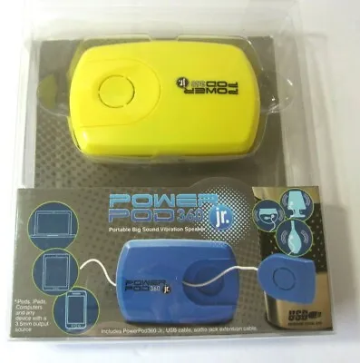 PowerPod 360 Jr Portable Vibration Speaker • $5.97