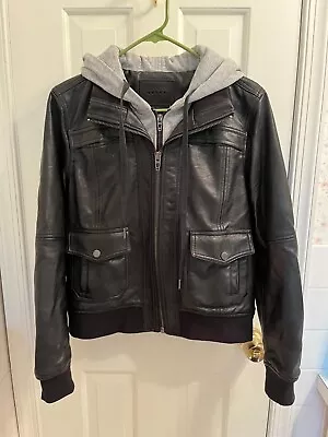 Women Blank Nyc Faux Leather Moto Jacket-two Layers • $39.99