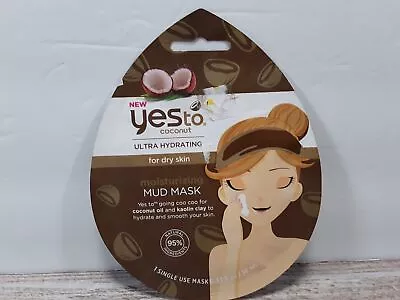 Yes To Coconut Ultra Hydrating For Dry Skin Energizing Coffee Mud Mask • $10.44