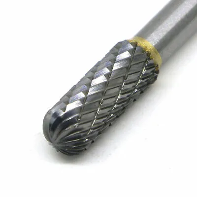 Double Cut 8mm Tungsten Carbide Rotary File Burr 6mm Shank Metal Grinding Tool C • $4.74