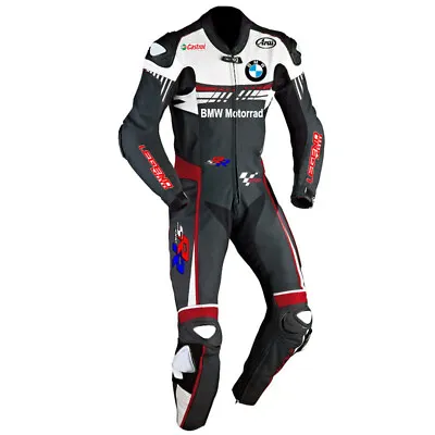 BMW Motarrad Motorcycle Leather Suits Motorbike Sports Racing & Riding Men Suit • $260.95