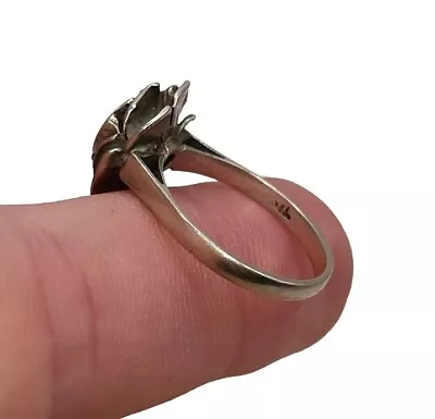 Vintage Silver Rosé Ring Metal Detecting Find (175) • £4