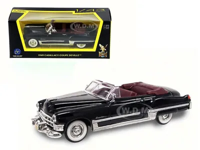 1949 Cadillac Coupe Deville Convertible Black 1/43 Diecast Road Signature 94223 • $9.99