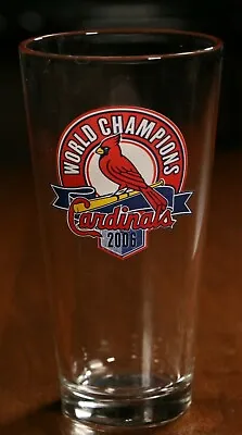$21.99 • Buy St. Louis Cardinals 2006 World Series Champions Glass Cup Coca Cola Baseball
