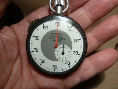 £45.55 • Buy  Nero Lemania  (preston's) Stop Watch / Rally Timer Set (rally Car)