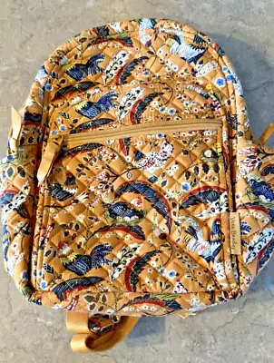 Vera Bradley Women's Cotton Small Backpack French Hens One Size • $68.50