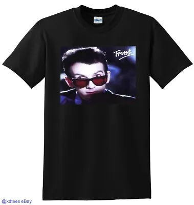 ELVIS COSTELLO & THE ATTRACTIONS T SHIRT Trust Vinyl Cover SMALL MEDIUM LARGE XL • $24.99