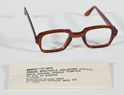 NEW Military Surplus Vintage Eyeglass Frames BCG Birth Control Glasses • $25.50