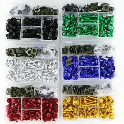 $19.40 • Buy Complete Fairing Bolts Screws Fit For Kawasaki Z250 Z750 Z800 Z900 Z1000 ZZR600