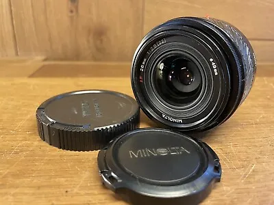 *Opt Mint* Minolta AF 24mm F/2.8 Wide Angle Lens Minolta Sony A Mount From Japan • $94.89