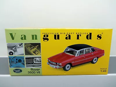 $24.95 • Buy Vanguards VA06502 Rover 3500 -V8 In Monza Red - Mint In Mint Box - 1:43 Scale