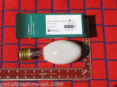 LU50 New HIGH PRESSURE SODIUM HPS Grow Light Bulb 50w Mogul 50 Watt Frost Coated • $19.99