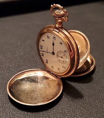 1916 Elgin Gold Filled Pocket Watch 15 Jewels Working  • $102.50