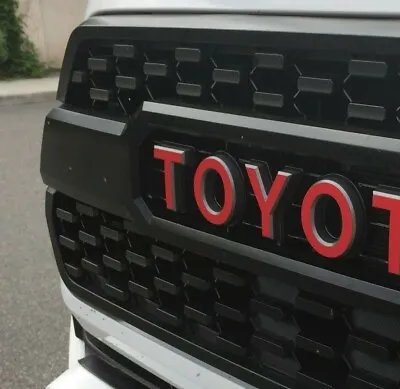 Premium Cast Vinyl Letter Decals For 2015-2023 Tacoma TRD PRO Grille • $12.99