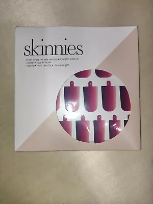 $3.87 • Buy Jamberry Skinnies Nail Wraps 1 Set, 18 Wraps - Lush