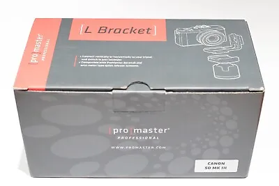 Promaster L Bracket For Canon 5d Mark Iii (with Box) • $24.99