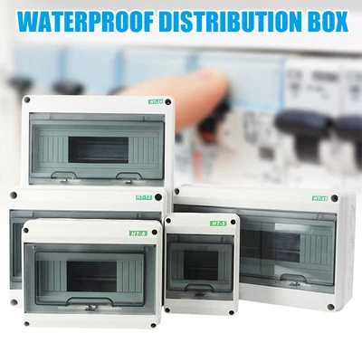 $22.99 • Buy HT 5-24 Distribution Fuse Box Power Switchboard Weatherproof DIN Mounting