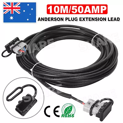 Ready To Use 50Amp Anderson Plug Extension Lead 2.5mm TwinCore Automotive Cable • $29.85