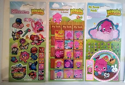 £2.98 • Buy MOSHI MONSTERS 2 X PACKS OF STICKERS AND MY ROOM PACK See Description...