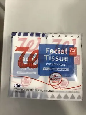 Walgreens Facial Tissue Pocket Packs 2-Ply Pouch 8 Packs • $14.75