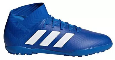 Adidas Kids 4 Indoor Soccer Shoes TURF  Nemeziz Messi Tango 18.3 TF BLUE - Rare • $36.99