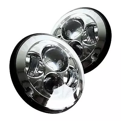 7  Round Chrome Projector LED Headlights Fits 1948-1949 Dodge B-1 Truck • $598.56