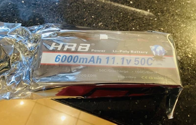 £39.99 • Buy HRB 3s Lipo 6000mah New, UK Seller Free Postage