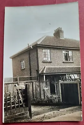 30 Eastleigh Road? Semi Detached House Posted Bexleyheath Dartford RPPC C1930s • £2.95