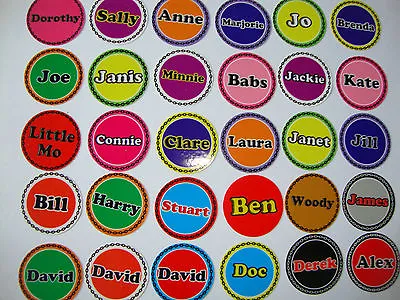  12 New Lawn Bowls Stickers 1  Your Own Name   Crown Green Bowls      • £2.99
