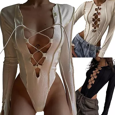 Jumpsuits Playsuits Bodysuits Ribbed Knitted Sequins Romper Jumpsuits For Women • $24.49