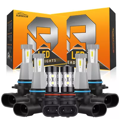 FOR Jeep Grand Cherokee 2010 2009-2005 HID/LED Headlight & Fog Light Bulbs Kits • $49.99