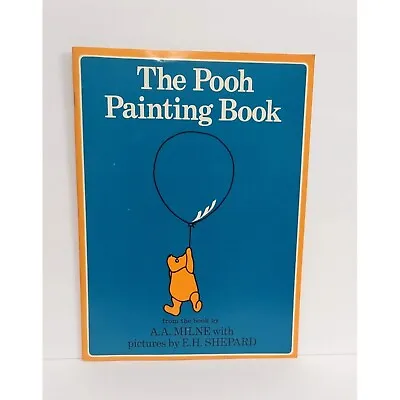 Vintage 1969 Unused Classic Winnie The Pooh Painting Book Methuen Oversized • $24.95