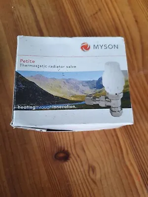 Myson Petite PETRV15N TRV Angled Radiator Valve • £15