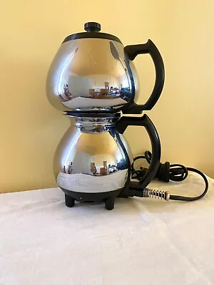 $30 • Buy Sunbeam Coffeemaster C30A Siphon For Parts Only Hard Gasket Double Bubble Pot