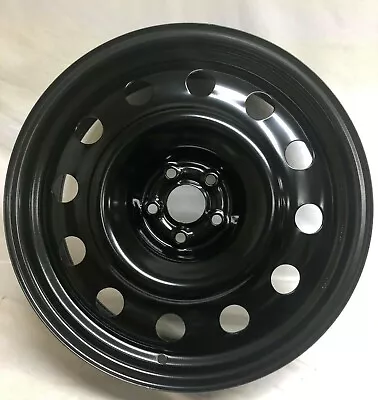 $77 • Buy 17 Inch 5 On 100 Black Steel Wheel Fits Beetle Jetta Golf  X41757 New