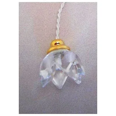 £6.99 • Buy Dolls House Lily Clear Ceiling Light 12v Miniature 1:12 Scale (DE122A)