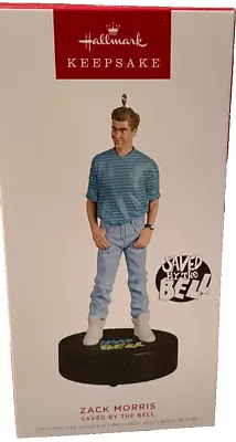 NEW🎄2022 HALLMARK🎄✨ZACK MORRIS✨ Saved By The Bell Keepsake Ornament W Sound • $12