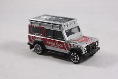 Matchbox Land Rover Defender 110 NAS Safari Military Ambulance Medic Oem • $8.95